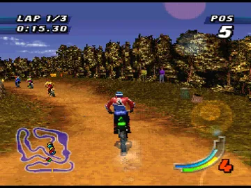 Jeremy McGrath Supercross 98 (US) screen shot game playing